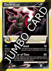 Darkrai DP24 JUMBO OVERSIZED Cosmos Holo Promo - Darkrai Premium Box Exclusive